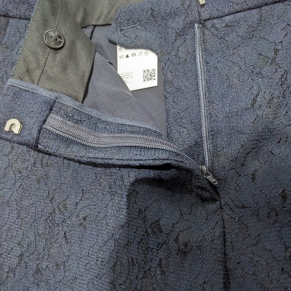 BNWT Hugo Boss AG Tasice Floral Lace Pattern Trousers - Size 10 - Picture 8 of 10